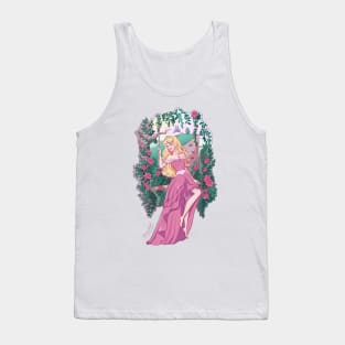 Sleeping Princess on a Swing Tank Top